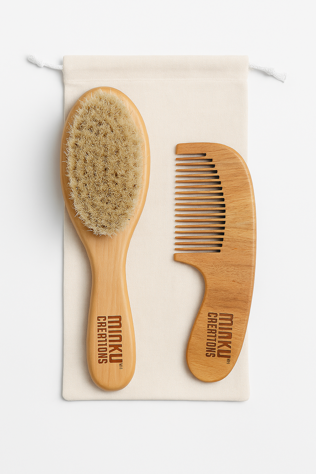 KitMik Baby Hair Brush & Comb for Newborns, Infants & Toddlers - Image 6